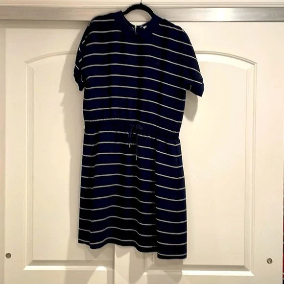 Lacoste | Dresses | Lacoste Navy Pinstripe Tennis Dress With Pockets Elastic Waist | Poshmark Lacoste | Dresses | Lacoste Navy Pinstripe Tennis Dress With Pockets Elastic Waist | Poshmark